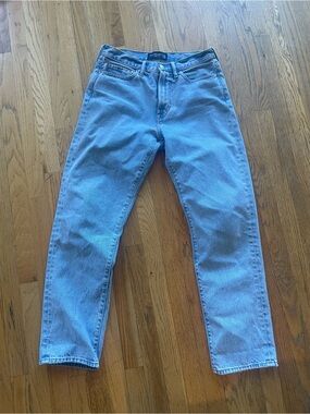 Abercrombie & Fitch Light Blue Relaxed Straight Jeans